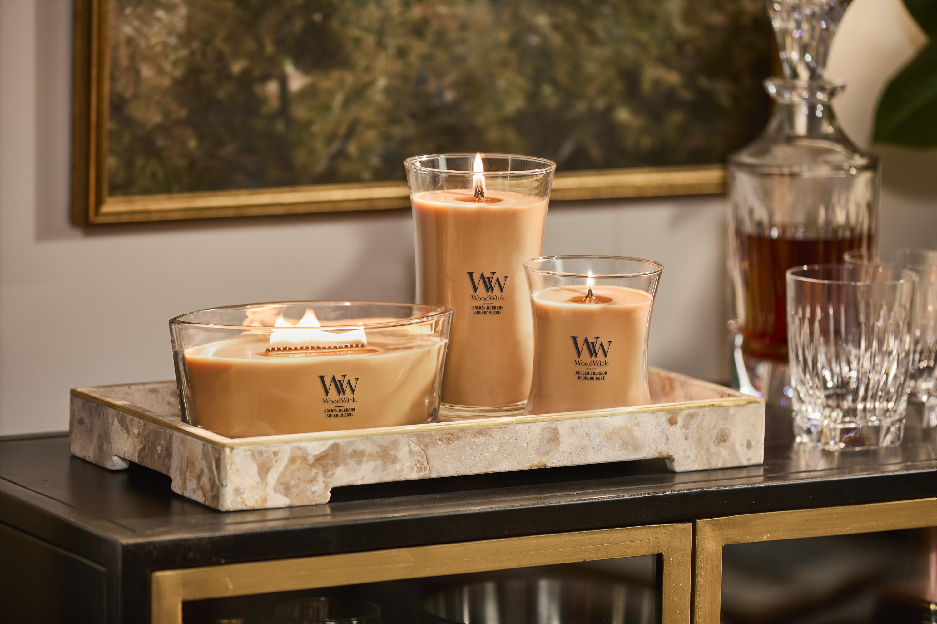 WoodWick Golden Bourbon