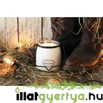 Kép 2/2 - Barn Dance Creamery közepes üveggyertya 454 g