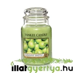 Kép 1/2 - Granny Smith nagy üveggyertya