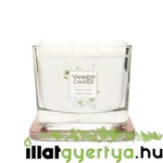 Kép 2/3 - Sheer Linen közepes üveggyertya 347 g