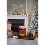 Kép 3/6 - Holiday Hearth nagy üveggyertya