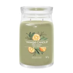 Kép 1/3 - Yankee Candle® Sage &amp; Citrus Signature nagy üveggyertya