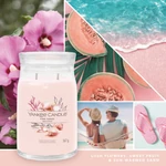 Kép 4/8 - Yankee Candle® Pink Sands Signature nagy üveggyertya 567 g