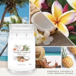 Kép 2/4 - Yankee Candle® Coconut Beach Signature nagy üveggyertya 567 g