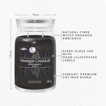 Kép 2/7 - Yankee Candle® Midsummer’s Night Signature nagy üveggyertya 567 g