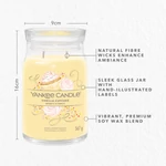 Kép 2/7 - Yankee Candle® Vanilla Cupcake Signature nagy üveggyertya 567 g