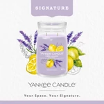 Kép 4/9 - Yankee Candle® Lemon Lavender Signature nagy üveggyertya 567 g