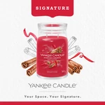 Kép 4/7 - Yankee Candle® Sparkling Cinnamon Signature nagy üveggyertya 567 g