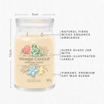 Kép 2/8 - Yankee Candle® Christmas Cookie Signature nagy üveggyertya 567 g