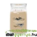 Kép 1/3 - Yankee Candle® Amber & Sandalwood Signature nagy üveggyertya