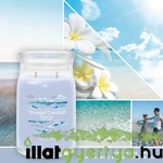 Kép 2/3 - Ocean Air Signature nagy üveggyertya 567 g