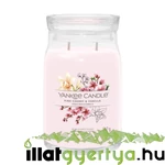 Kép 1/6 - Yankee Candle® Pink Cherry & Vanilla Signature nagy üveggyertya