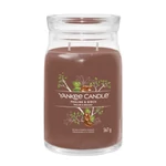 Kép 1/3 - Yankee Candle® Praline &amp; Birch Signature nagy üveggyertya