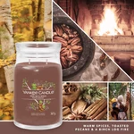 Kép 2/3 - Yankee Candle® Praline & Birch Signature nagy üveggyertya 567 g