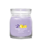 Kép 1/4 - Yankee Candle® Lemon Lavender Signature közepes üveggyertya