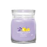 Kép 1/4 - Lemon Lavender Signature közepes üveggyertya