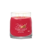 Kép 2/4 - Yankee Candle® Sparkling Cinnamon Signature közepes üveggyertya 368 g