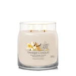 Kép 2/3 - Yankee Candle® Vanilla Creme Brulee Signature közepes üveggyertya 368 g