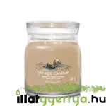 Kép 1/3 - Yankee Candle® Amber & Sandalwood Signature közepes üveggyertya