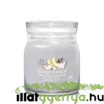 Kép 1/3 - Yankee Candle® Smoked Vanilla & Cashmere Signature közepes üveggyertya