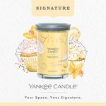 Kép 5/8 - Vanilla Cupcake Signature nagy poharas gyertya