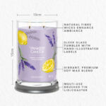Kép 3/9 - Lemon Lavender Signature nagy poharas gyertya