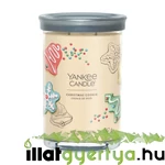 Kép 1/6 - Yankee Candle® Christmas Cookie Signature nagy poharas gyertya