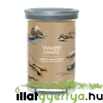 Kép 1/5 - Yankee Candle® Amber & Sandalwood Signature nagy poharas gyertya
