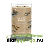 Kép 2/5 - Amber & Sandalwood Signature nagy poharas gyertya 567 g