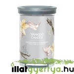 Kép 1/4 - Yankee Candle® Smoked Vanilla & Cashmere Signature nagy poharas gyertya