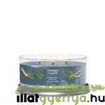Kép 2/5 - Bayside Cedar Signature 5 kanócos poharas gyertya 340 g