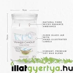 Kép 3/8 - Clean Cotton Signature nagy üveggyertya 567 g
