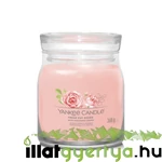 Kép 1/4 - Yankee Candle® Fresh Cut Roses Signature közepes üveggyertya