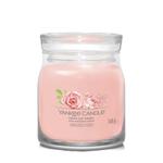 Kép 1/4 - Fresh Cut Roses Signature közepes üveggyertya