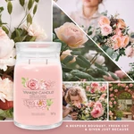 Kép 2/3 - Yankee Candle® Fresh Cut Roses Signature nagy üveggyertya 567 g