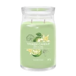Kép 1/3 - Yankee Candle® Vanilla Lime Signature nagy üveggyertya
