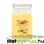 Kép 1/2 - Yankee Candle® Autumn Sunset Signature nagy üveggyertya