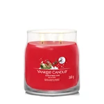 Kép 2/4 - Yankee Candle® Christmas Eve Signature közepes üveggyertya 368 g