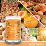 Kép 3/5 - Farm Fresh Peach Signature nagy poharas gyertya