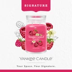 Kép 4/5 - Yankee Candle® Red Raspberry Signature nagy üveggyertya 567 g