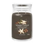 Kép 1/2 - Yankee Candle® Vanilla Bean Espresso Signature nagy üveggyertya