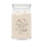 Kép 1/4 - Yankee Candle® Warm Cashmere Signature nagy üveggyertya