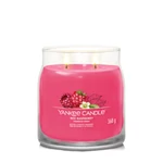 Kép 2/4 - Yankee Candle® Red Raspberry Signature közepes üveggyertya 368 g