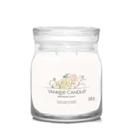 Kép 1/3 - Yankee Candle® Wedding Day Signature közepes üveggyertya