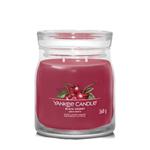 Kép 1/4 - Black Cherry Signature közepes üveggyertya