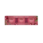 Kép 1/6 - Black Cherry üveges mintagyertya szett