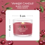 Kép 3/6 - Black Cherry üveges mintagyertya szett