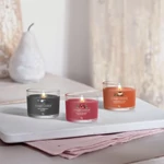 Kép 5/6 - Black Cherry üveges mintagyertya szett