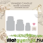 Kép 5/6 - Warm Cashmere üveges mintagyertya szett