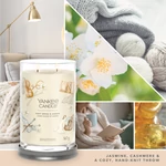 Kép 3/4 - Yankee Candle® Soft Wool & Amber Signature nagy poharas gyertya 567 g